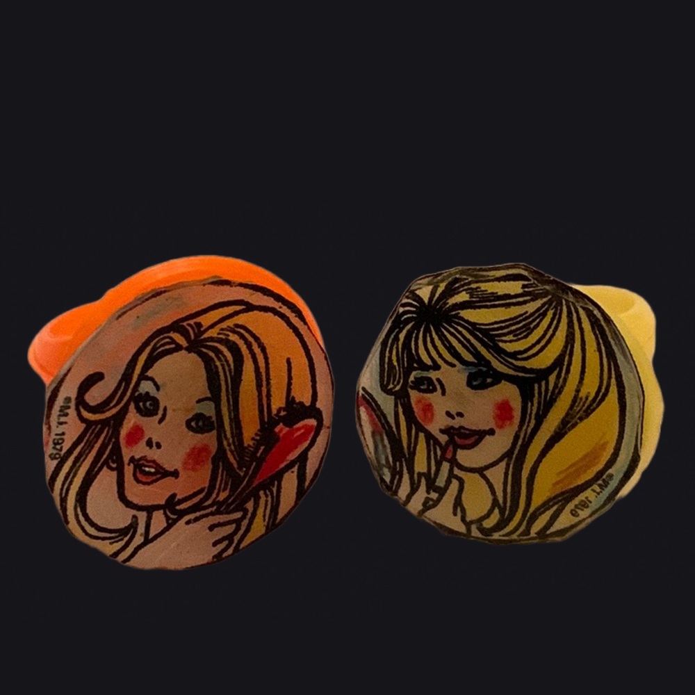 Barbie shrink rings rare 1978
